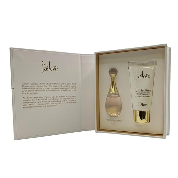 Christian Dior J'adore Eau de Parfum 5ml & Lait Sublime Body Milk 20ml - Picture 2 of 4